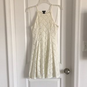 Ivory Lace Dress